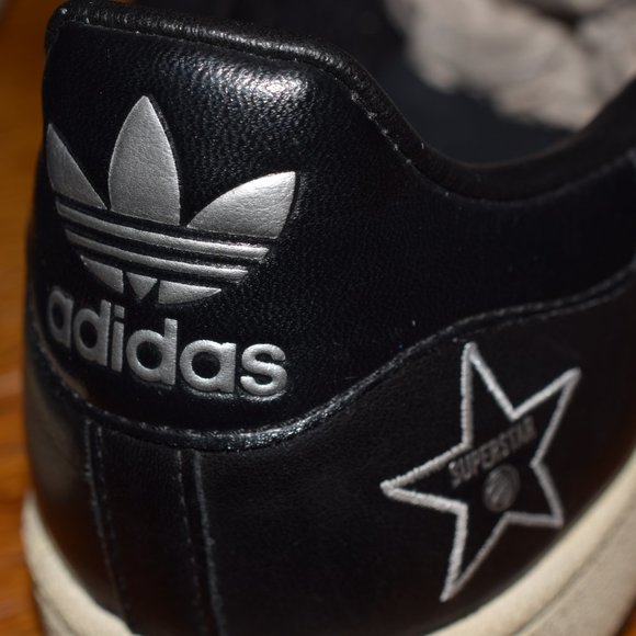 Adidas Superstar II 659794 03/2006 Black Leather Men's size 9.5 - Picture 7 of 8